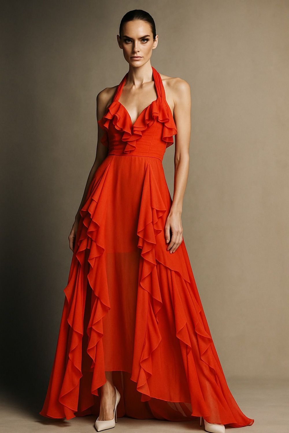 ORANGE DRESS