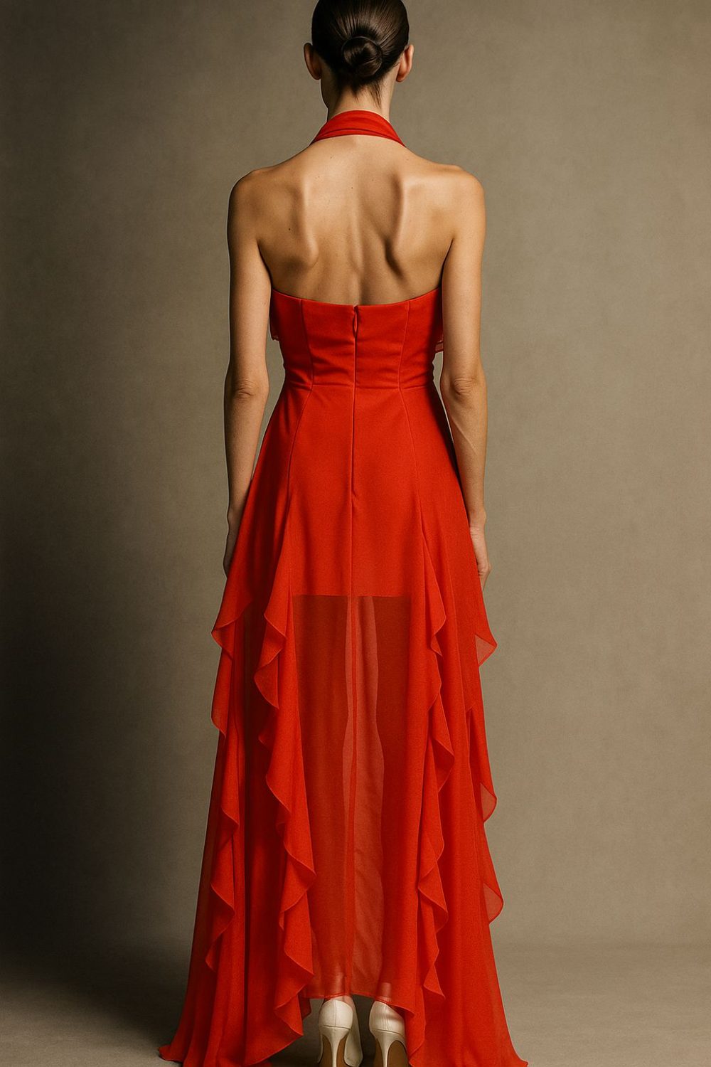 ORANGE DRESS - Image 2