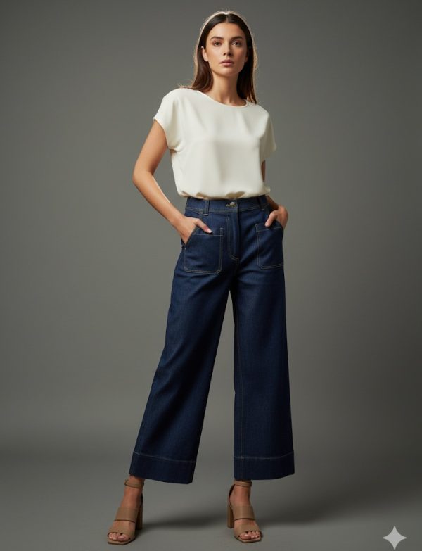 WQ- DENIM PANTS